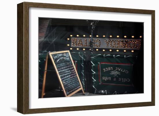 Comedy Cellar Reflection-null-Framed Photo