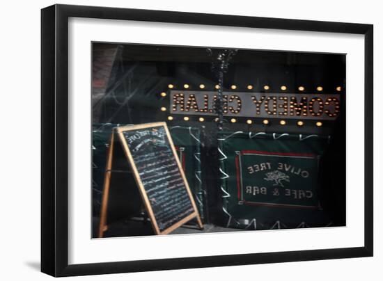 Comedy Cellar Reflection-null-Framed Photo