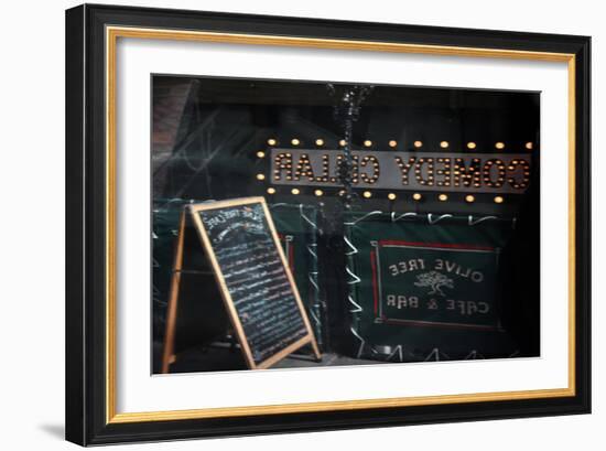 Comedy Cellar Reflection-null-Framed Photo