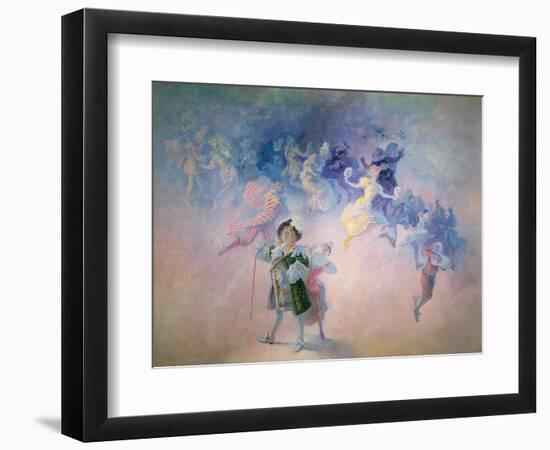 Comedy, from the Salon Cheret-Jules Chéret-Framed Giclee Print