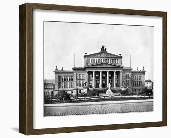 Comedy Theatre, Schiller Platz, Berlin, 1893-John L Stoddard-Framed Giclee Print