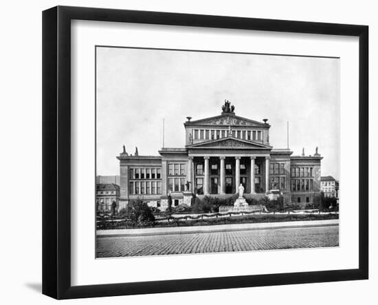 Comedy Theatre, Schiller Platz, Berlin, 1893-John L Stoddard-Framed Giclee Print