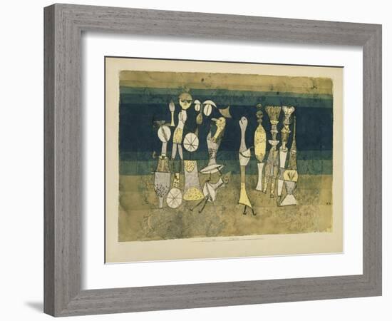 Comedy-Paul Klee-Framed Giclee Print