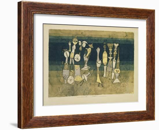 Comedy-Paul Klee-Framed Giclee Print