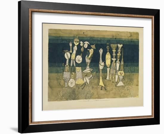 Comedy-Paul Klee-Framed Giclee Print