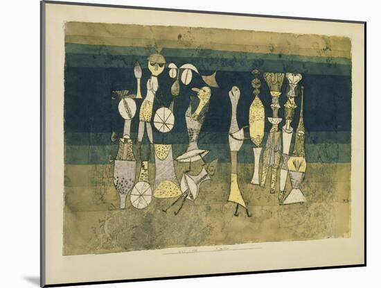 Comedy-Paul Klee-Mounted Giclee Print