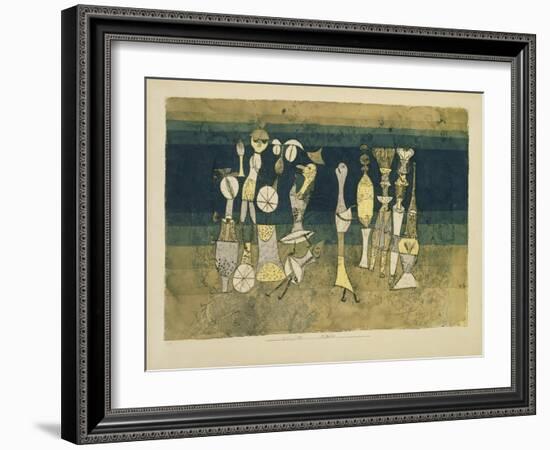 Comedy-Paul Klee-Framed Giclee Print