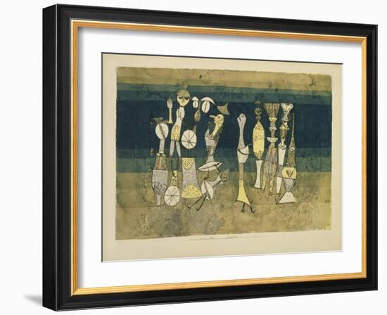 Comedy-Paul Klee-Framed Giclee Print