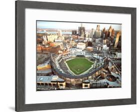 Comerica Park - Detroit, Michigan-Mike Smith-Framed Art Print
