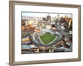 Comerica Park - Detroit, Michigan-Mike Smith-Framed Art Print