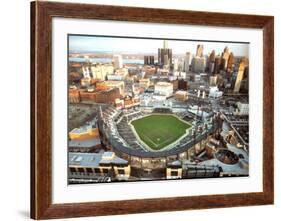 Comerica Park - Detroit, Michigan-Mike Smith-Framed Art Print