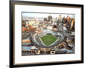Comerica Park - Detroit, Michigan-Mike Smith-Framed Art Print