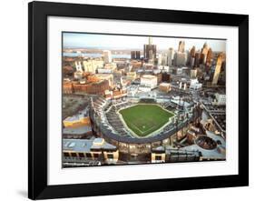 Comerica Park - Detroit, Michigan-Mike Smith-Framed Art Print