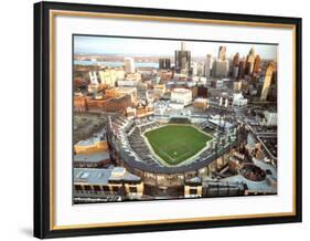 Comerica Park - Detroit, Michigan-Mike Smith-Framed Art Print