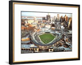 Comerica Park - Detroit, Michigan-Mike Smith-Framed Art Print