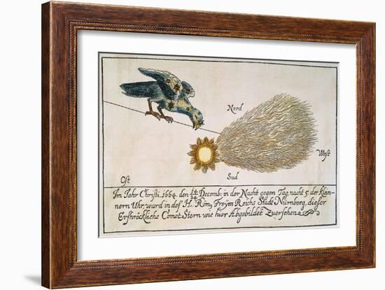 Comet, 1664-null-Framed Giclee Print