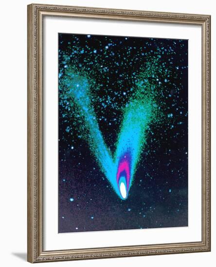 Comet Hale-Bopp-Detlev Van Ravenswaay-Framed Photographic Print