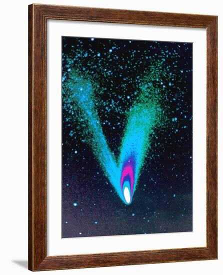 Comet Hale-Bopp-Detlev Van Ravenswaay-Framed Photographic Print