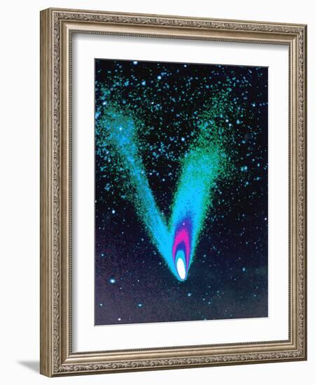 Comet Hale-Bopp-Detlev Van Ravenswaay-Framed Photographic Print