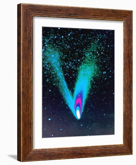 Comet Hale-Bopp-Detlev Van Ravenswaay-Framed Photographic Print