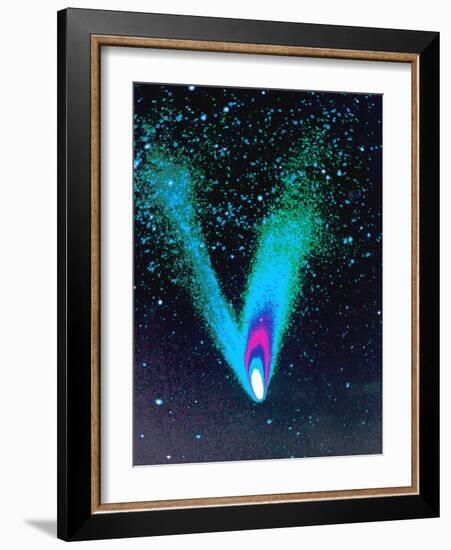 Comet Hale-Bopp-Detlev Van Ravenswaay-Framed Photographic Print