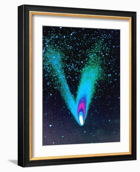 Comet Hale-Bopp-Detlev Van Ravenswaay-Framed Photographic Print