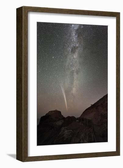 Comet Lovejoy And the Milky Way-Alex Cherney-Framed Photographic Print