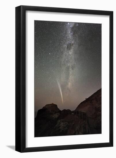 Comet Lovejoy And the Milky Way-Alex Cherney-Framed Photographic Print