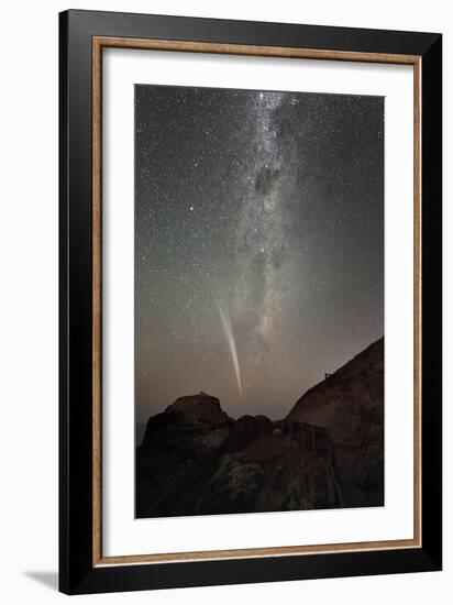 Comet Lovejoy And the Milky Way-Alex Cherney-Framed Photographic Print