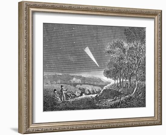 Comet of 1811-null-Framed Art Print