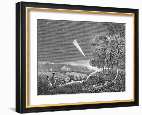 Comet of 1811-null-Framed Art Print