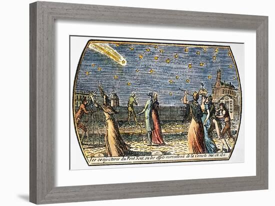 Comet Of 1812-null-Framed Giclee Print