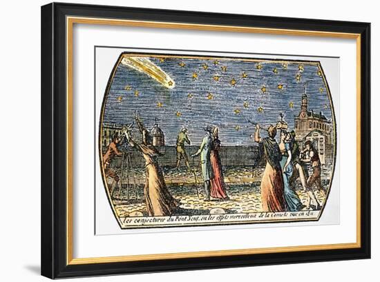 Comet Of 1812-null-Framed Premium Giclee Print