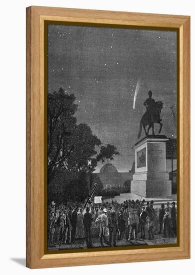 Comet of Coggia, 1874-C Laplante-Framed Stretched Canvas