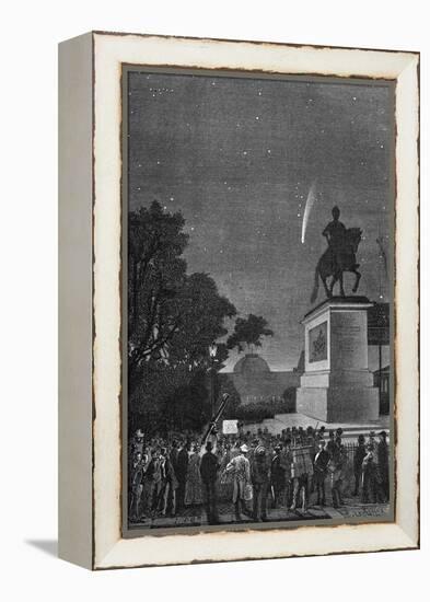 Comet of Coggia, 1874-C Laplante-Framed Stretched Canvas
