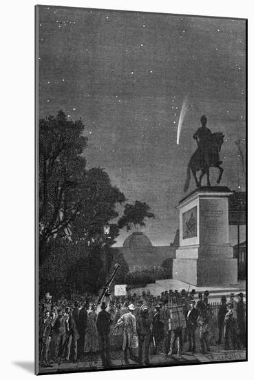 Comet of Coggia, 1874-C Laplante-Mounted Art Print