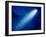 Comet on Dark Blue Sky with Small Sparkling Stars. Raster Version.-annanurrka-Framed Photographic Print