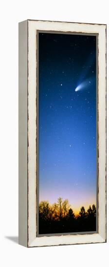Comet (Photo Illustration)-null-Framed Stretched Canvas