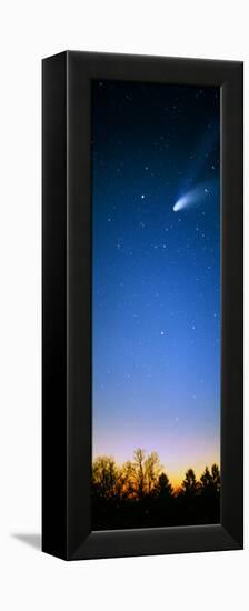 Comet (Photo Illustration)-null-Framed Stretched Canvas