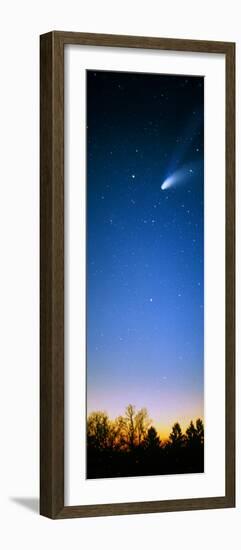 Comet (Photo Illustration)--Framed Photographic Print