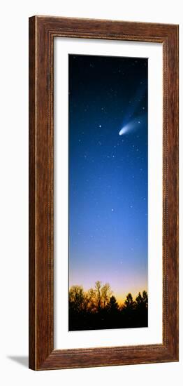 Comet (Photo Illustration)--Framed Photographic Print