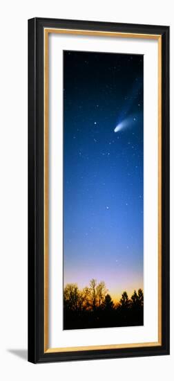 Comet (Photo Illustration)-null-Framed Photographic Print