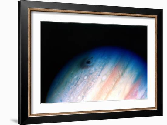 Comet Shoemaker-Levy Colliding with Jupiter, 20 July 1994-null-Framed Giclee Print