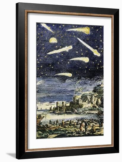 Comets-null-Framed Giclee Print