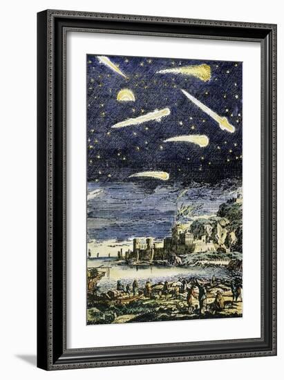 Comets-null-Framed Giclee Print