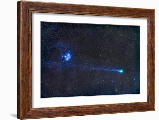 Comey Lovejoy (C-2014 Q2) Nearest the Pleiades Star Cluster-Stocktrek Images-Framed Photographic Print