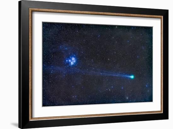 Comey Lovejoy (C-2014 Q2) Nearest the Pleiades Star Cluster-Stocktrek Images-Framed Photographic Print