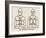 Comfort Braces-William Heath Robinson-Framed Art Print