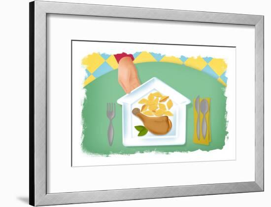 Comfort Food-Mary Ann Smith-Framed Giclee Print