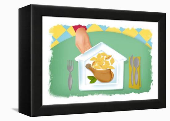 Comfort Food-Mary Ann Smith-Framed Premier Image Canvas